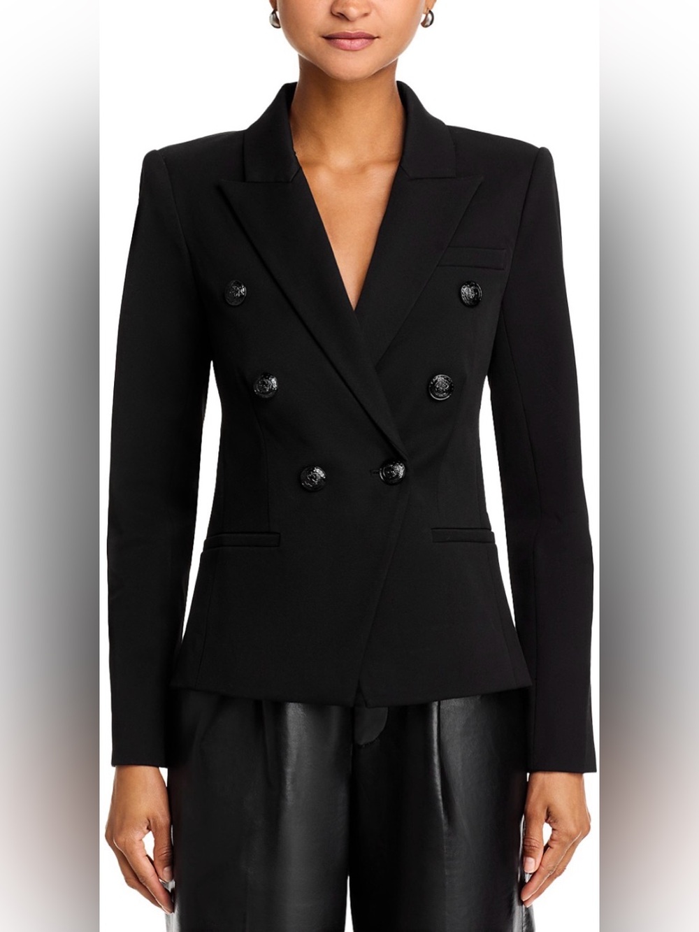L'AGENCE Marie Double Breasted Blazer